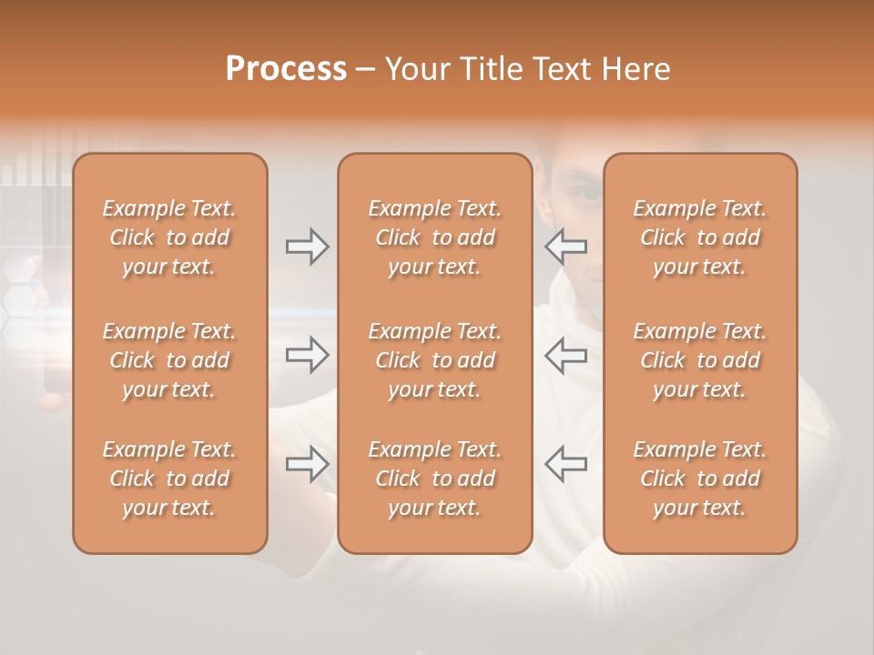 Innovation Tablet Sensor PowerPoint Template