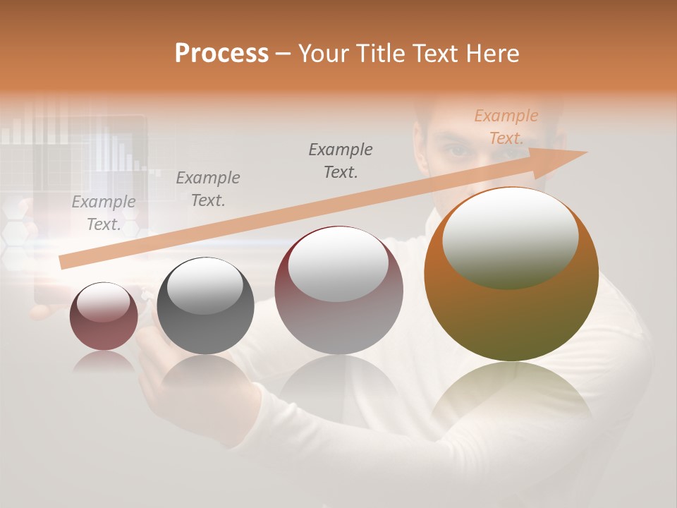 Innovation Tablet Sensor PowerPoint Template