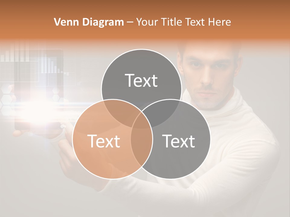 Innovation Tablet Sensor PowerPoint Template
