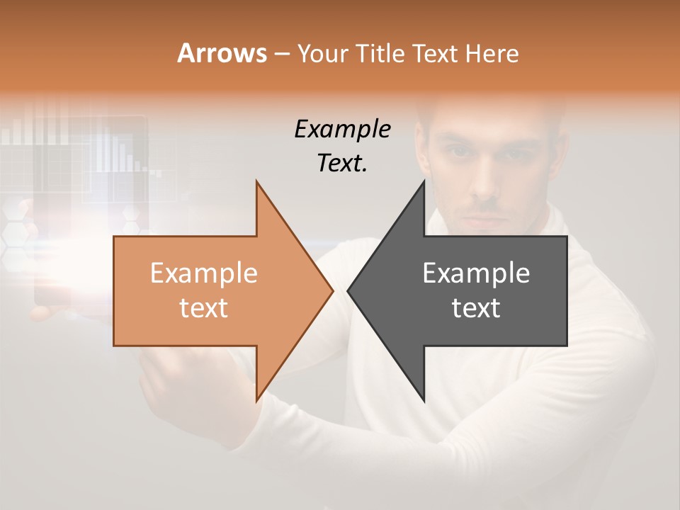 Innovation Tablet Sensor PowerPoint Template