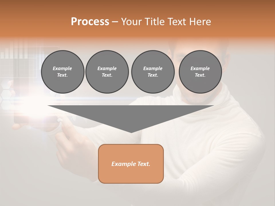 Innovation Tablet Sensor PowerPoint Template