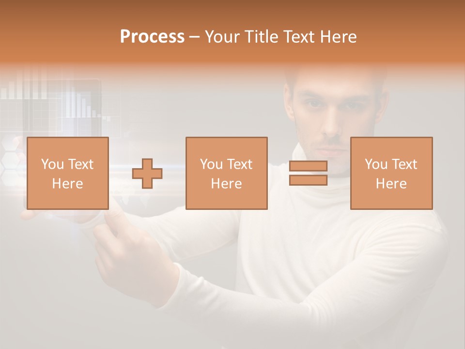 Innovation Tablet Sensor PowerPoint Template