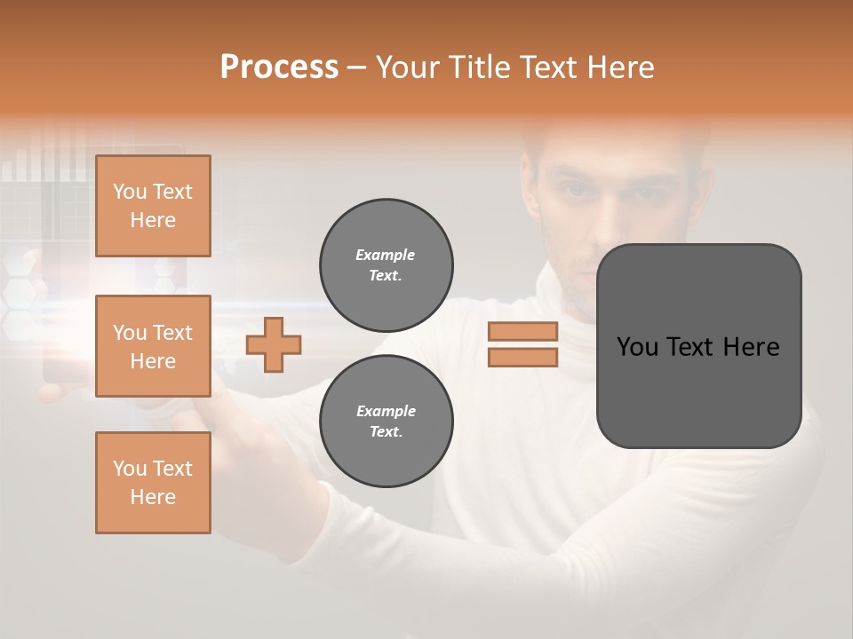 Innovation Tablet Sensor PowerPoint Template