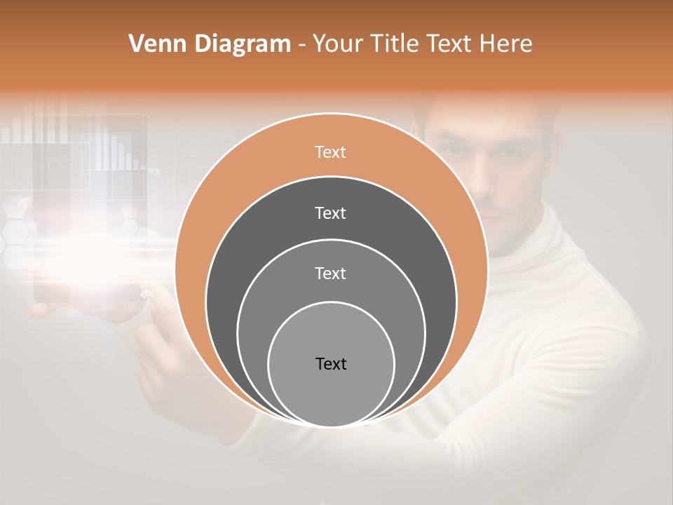 Innovation Tablet Sensor PowerPoint Template