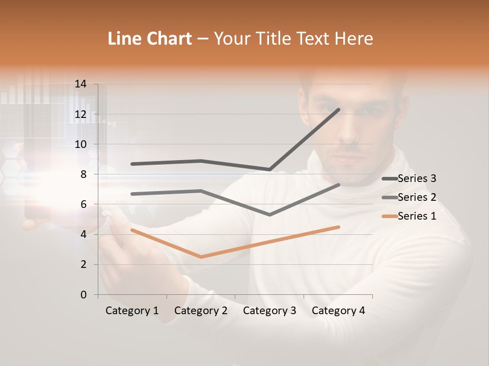 Innovation Tablet Sensor PowerPoint Template