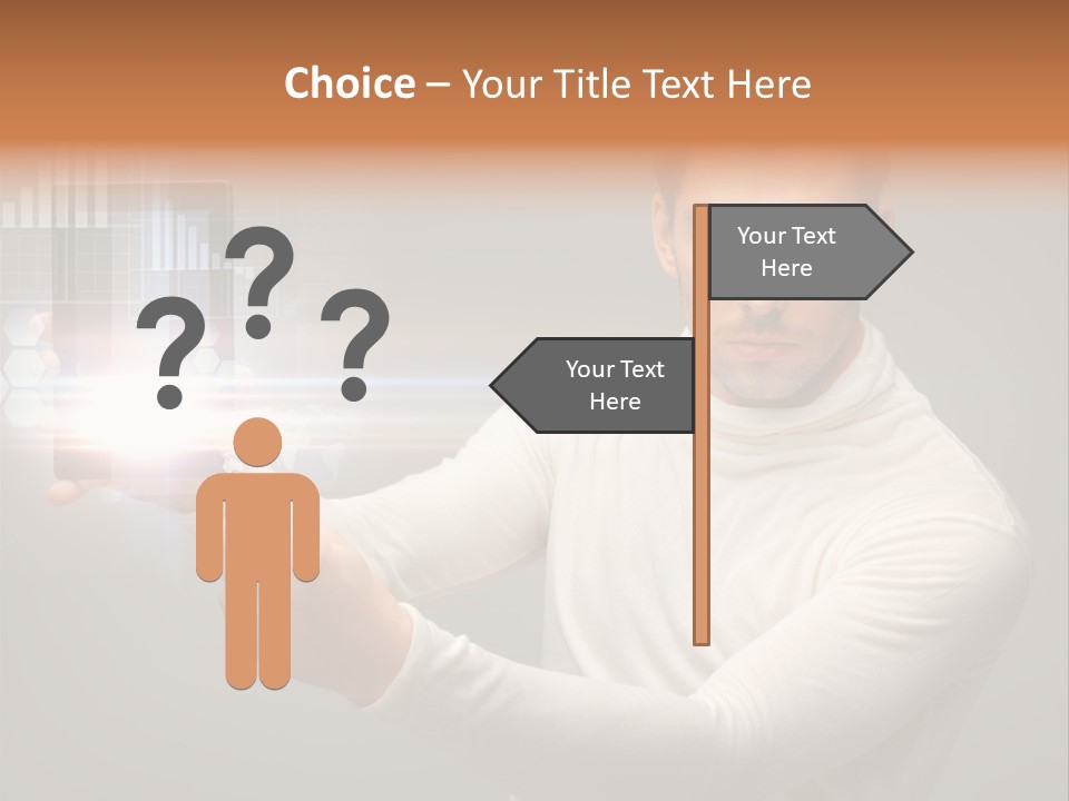 Innovation Tablet Sensor PowerPoint Template