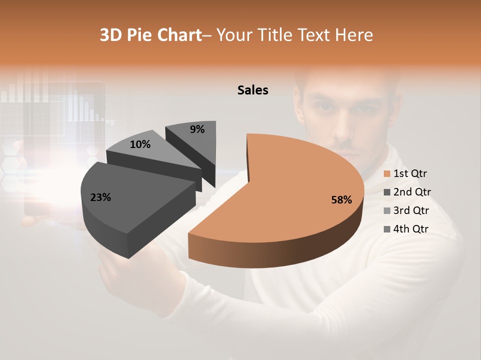 Innovation Tablet Sensor PowerPoint Template