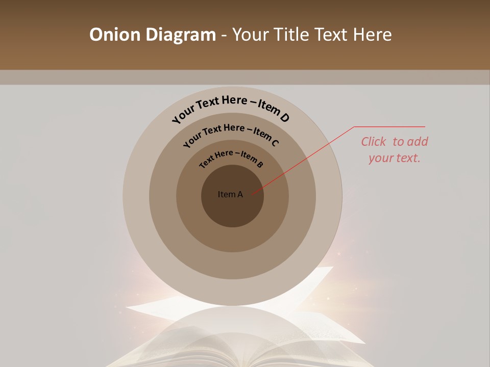 Orange Bible Fire PowerPoint Template