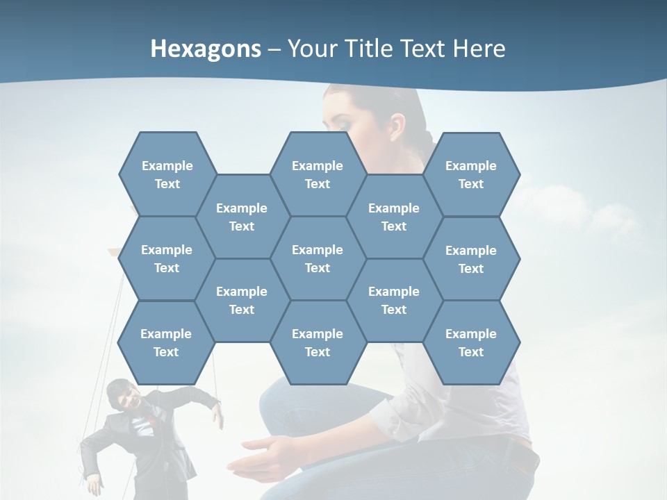 Worker Dictator Caucasian PowerPoint Template