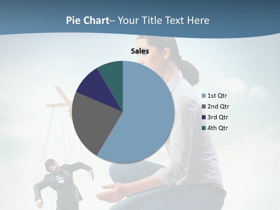 Worker Dictator Caucasian PowerPoint Template
