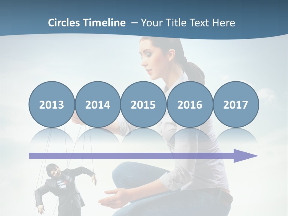 Worker Dictator Caucasian PowerPoint Template