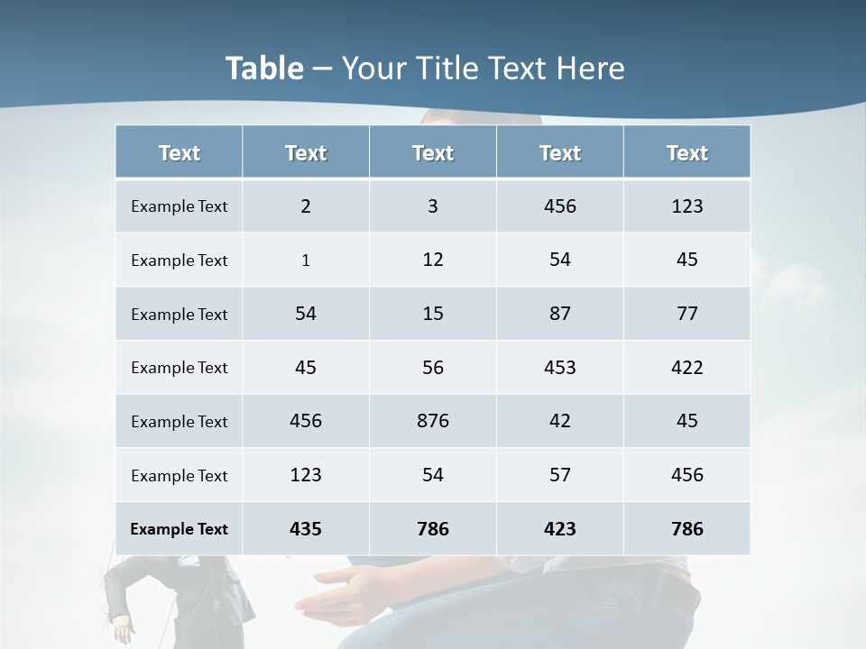 Worker Dictator Caucasian PowerPoint Template