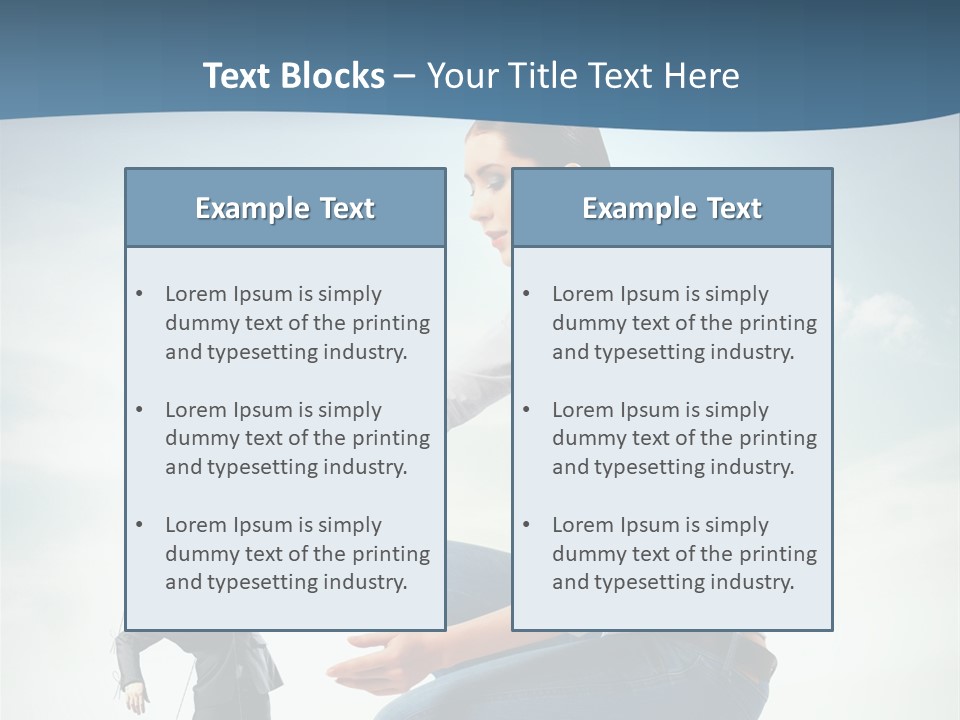Worker Dictator Caucasian PowerPoint Template