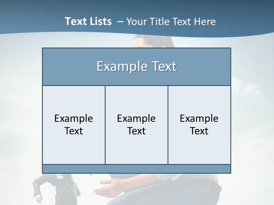 Worker Dictator Caucasian PowerPoint Template