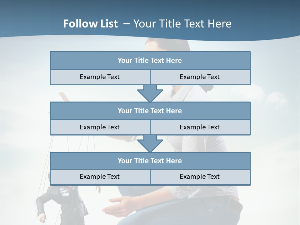 Worker Dictator Caucasian PowerPoint Template