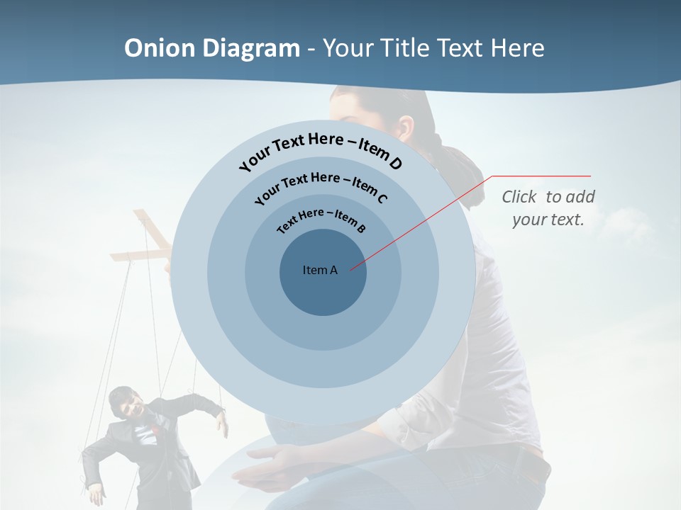 Worker Dictator Caucasian PowerPoint Template