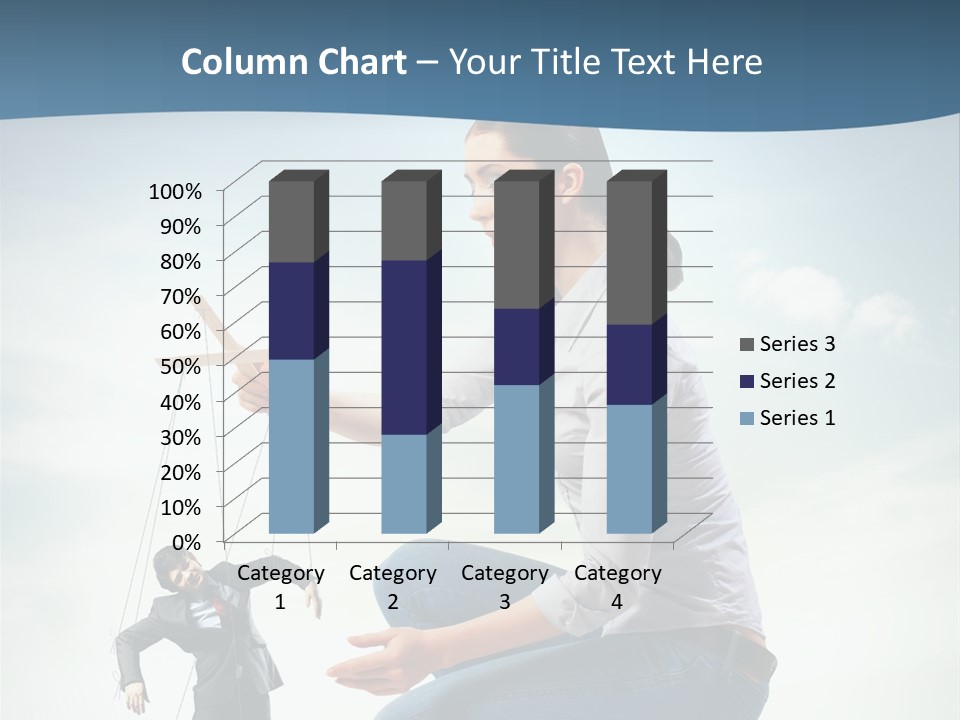 Worker Dictator Caucasian PowerPoint Template