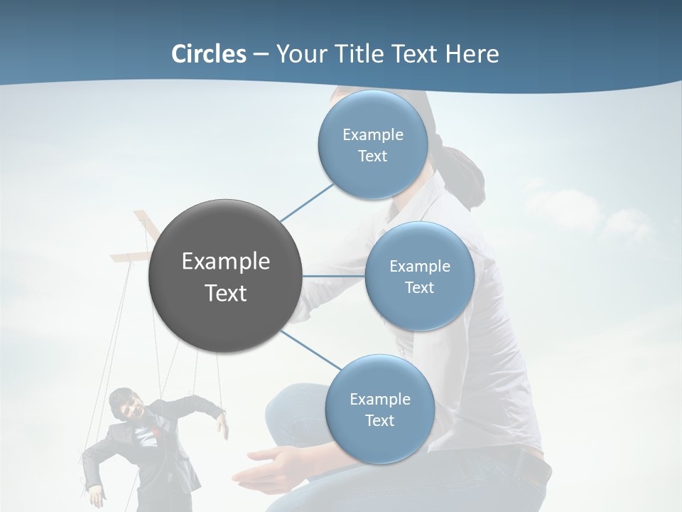 Worker Dictator Caucasian PowerPoint Template