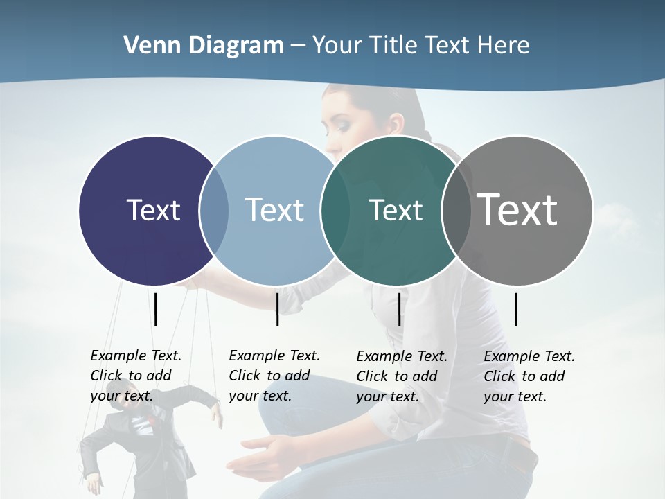Worker Dictator Caucasian PowerPoint Template