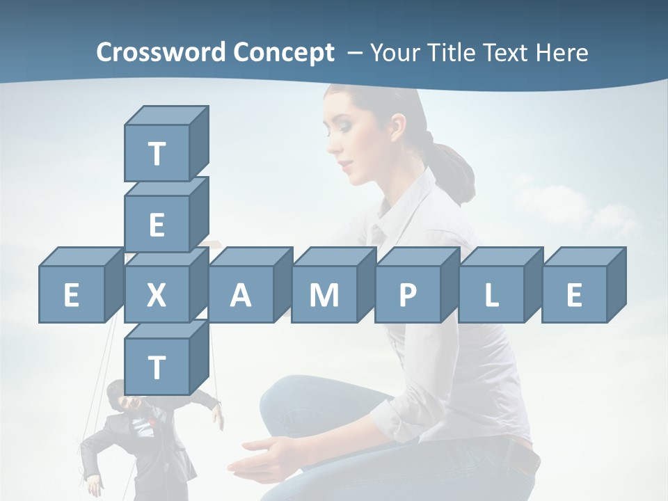 Worker Dictator Caucasian PowerPoint Template