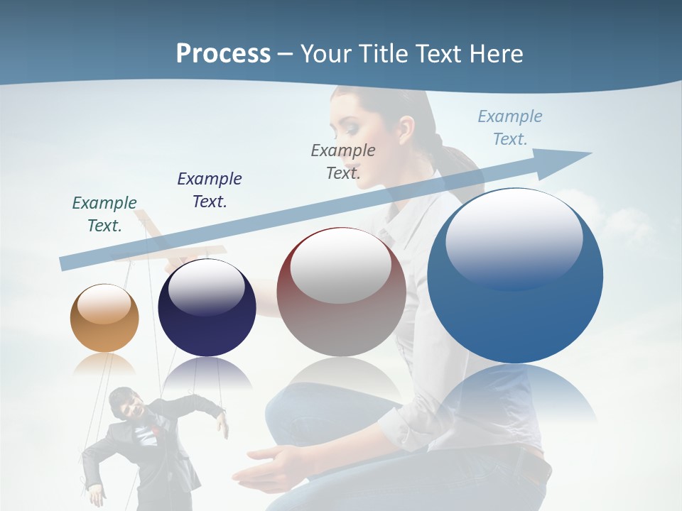 Worker Dictator Caucasian PowerPoint Template