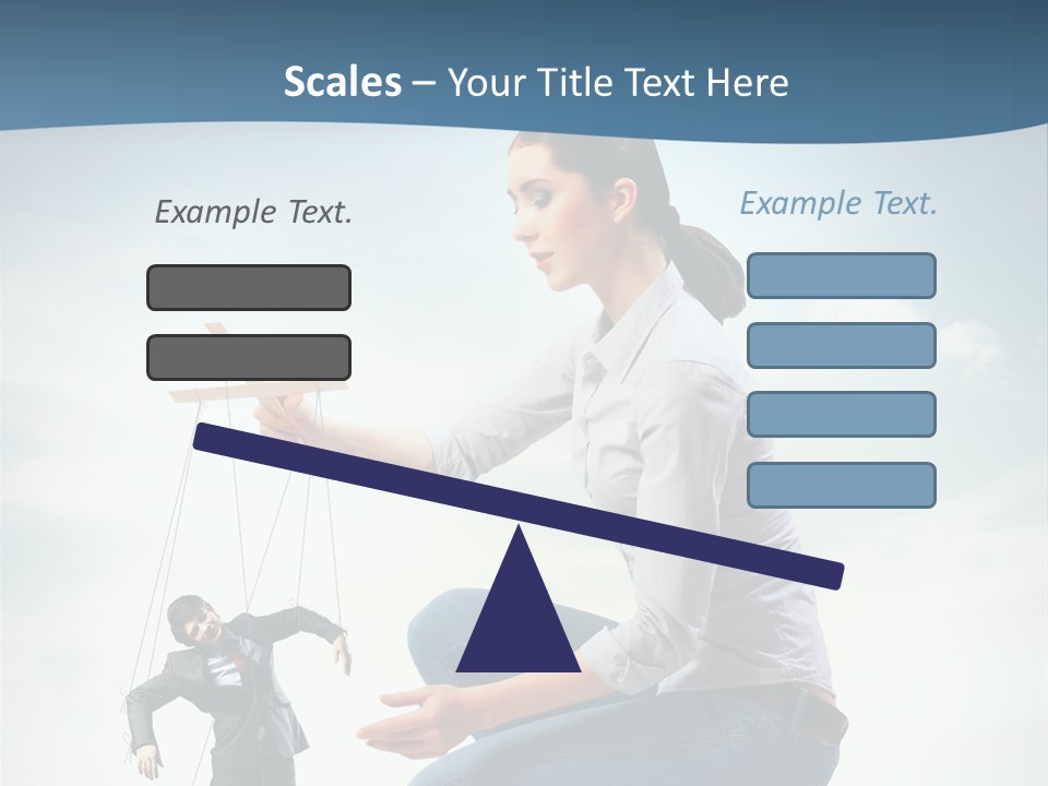 Worker Dictator Caucasian PowerPoint Template