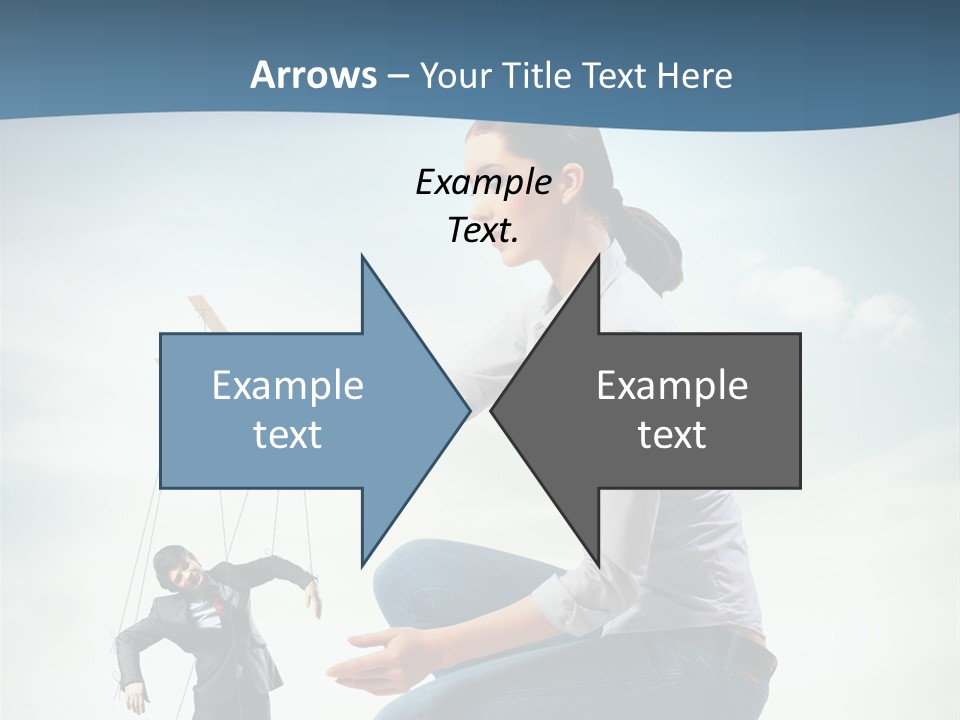 Worker Dictator Caucasian PowerPoint Template