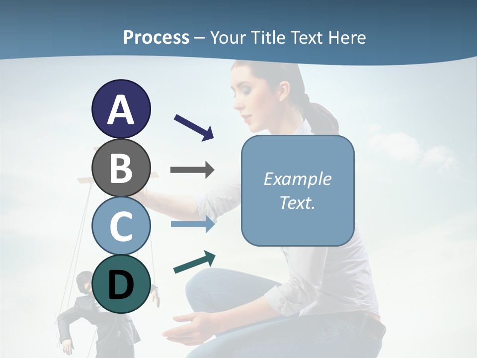 Worker Dictator Caucasian PowerPoint Template
