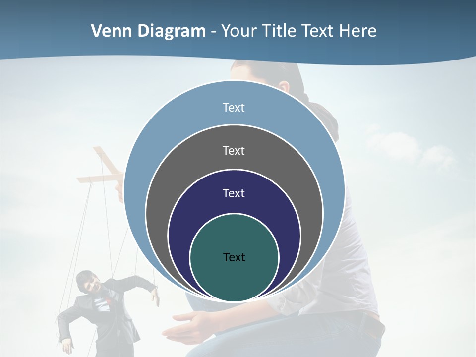 Worker Dictator Caucasian PowerPoint Template