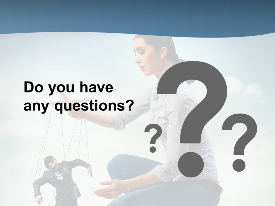 Worker Dictator Caucasian PowerPoint Template