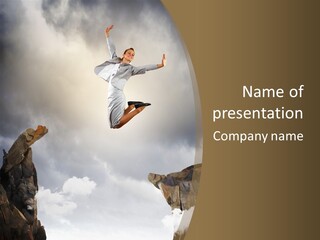 Career Acrobat Extreme PowerPoint Template