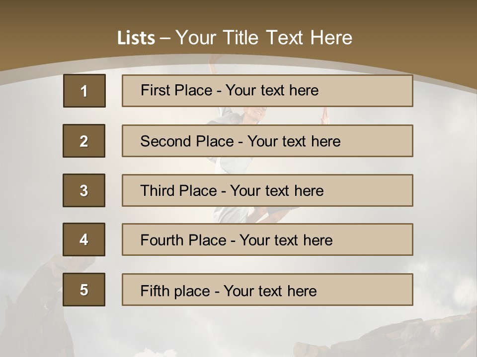 Career Acrobat Extreme PowerPoint Template