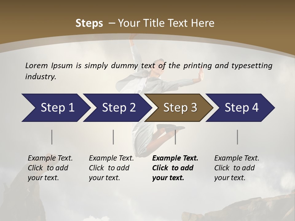 Career Acrobat Extreme PowerPoint Template
