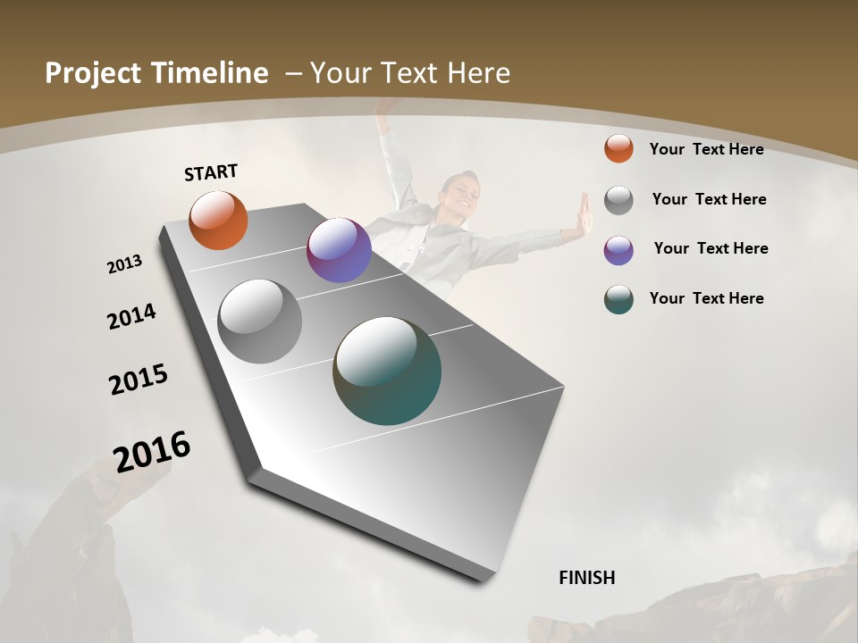 Career Acrobat Extreme PowerPoint Template