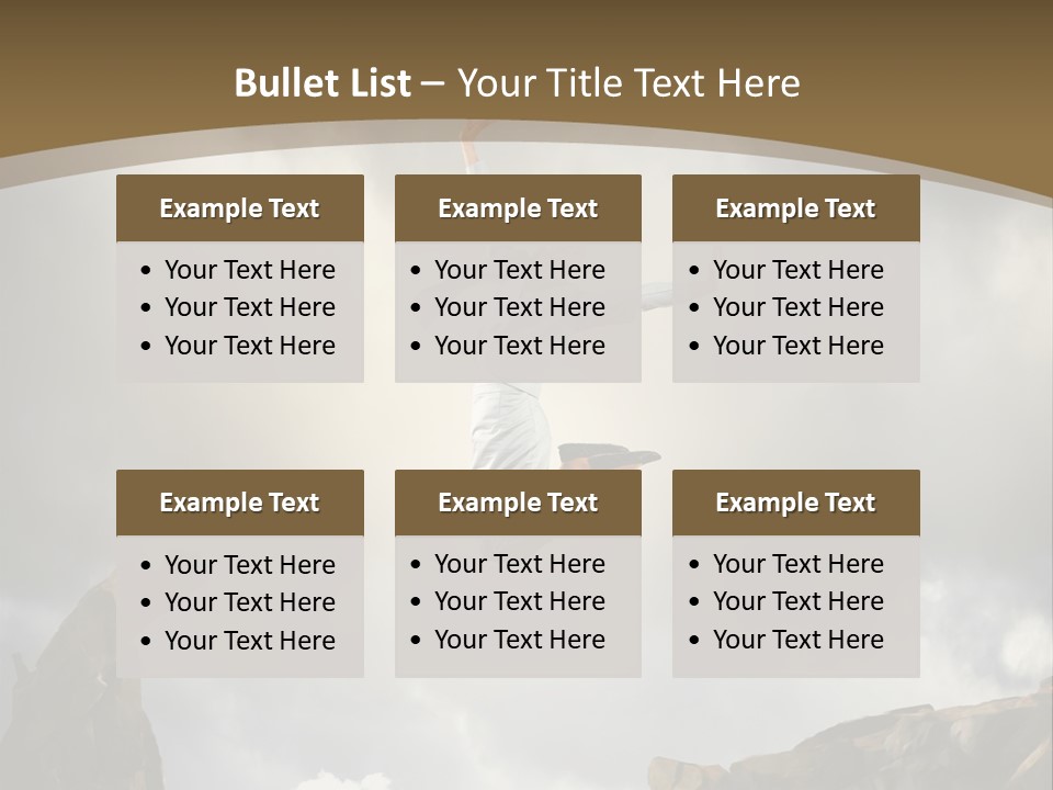 Career Acrobat Extreme PowerPoint Template