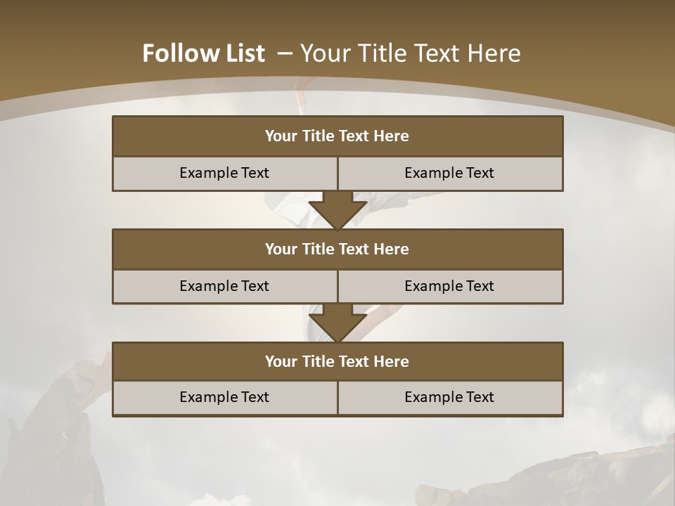 Career Acrobat Extreme PowerPoint Template