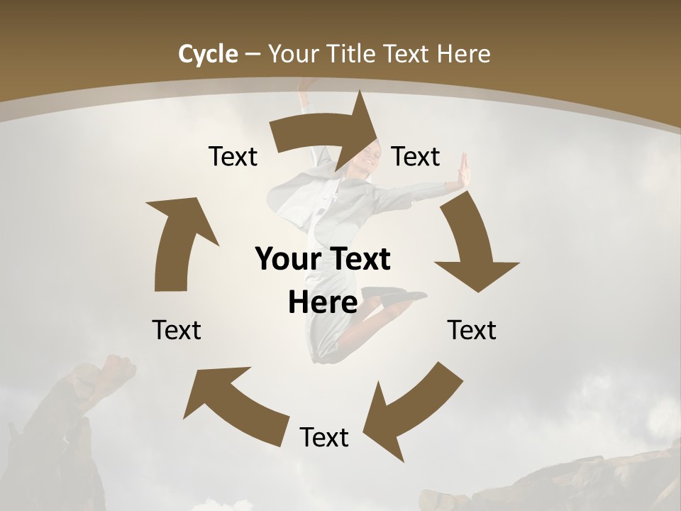 Career Acrobat Extreme PowerPoint Template