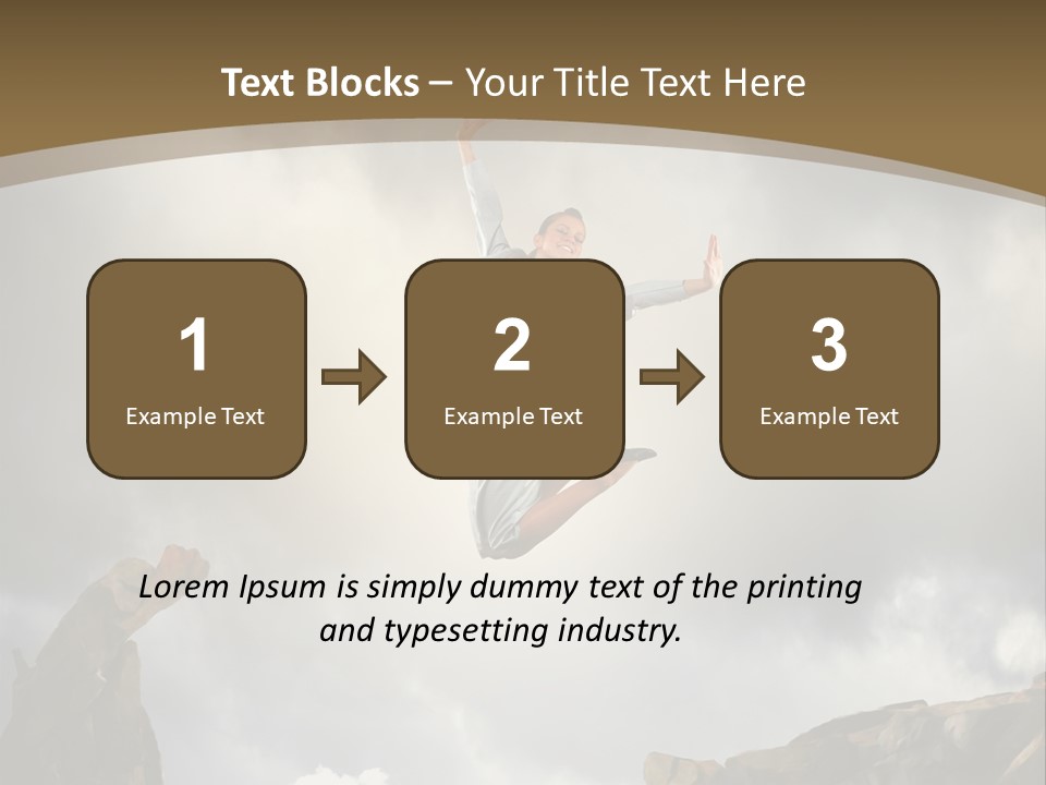 Career Acrobat Extreme PowerPoint Template