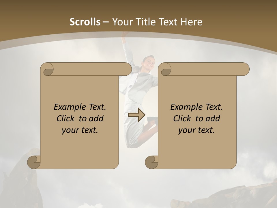 Career Acrobat Extreme PowerPoint Template