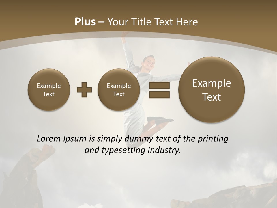 Career Acrobat Extreme PowerPoint Template