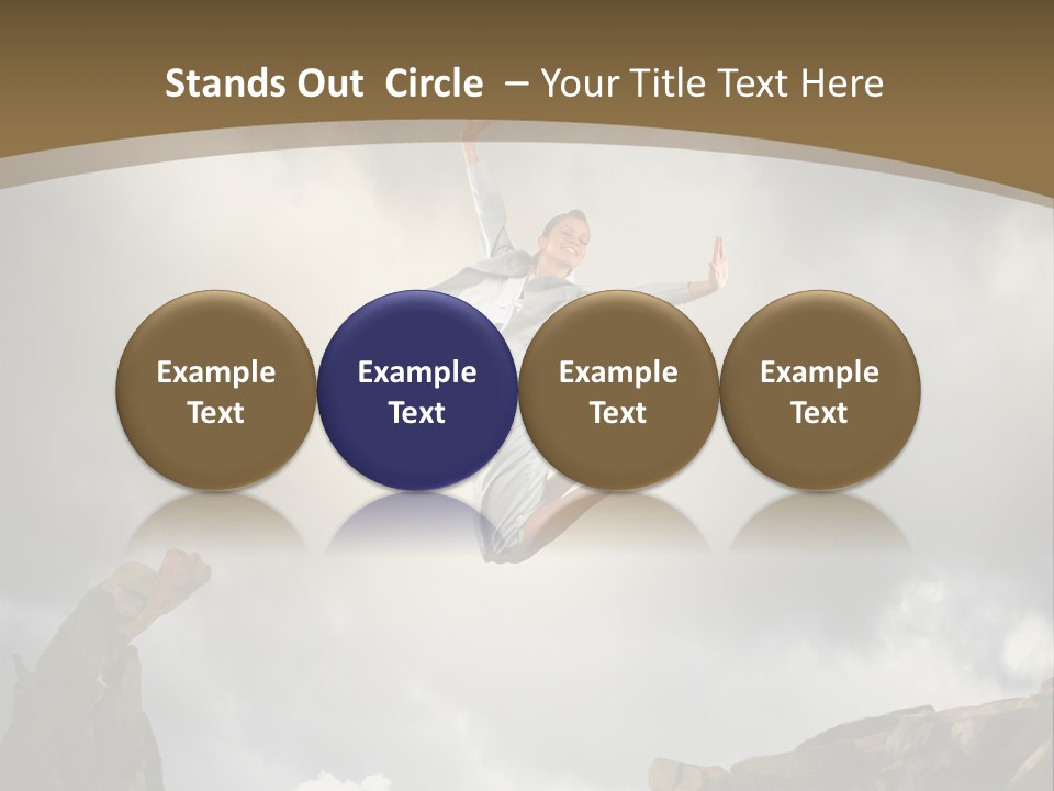 Career Acrobat Extreme PowerPoint Template