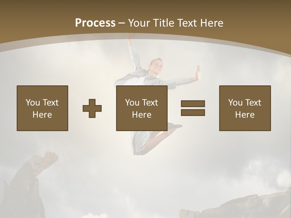 Career Acrobat Extreme PowerPoint Template