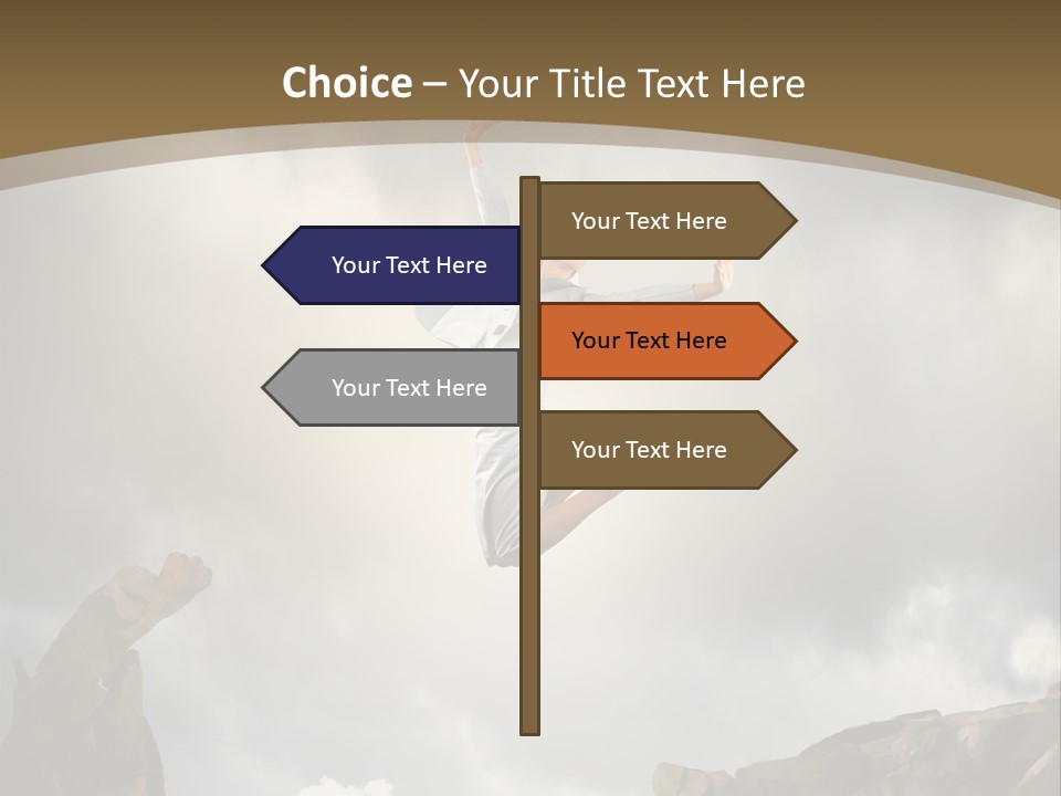 Career Acrobat Extreme PowerPoint Template