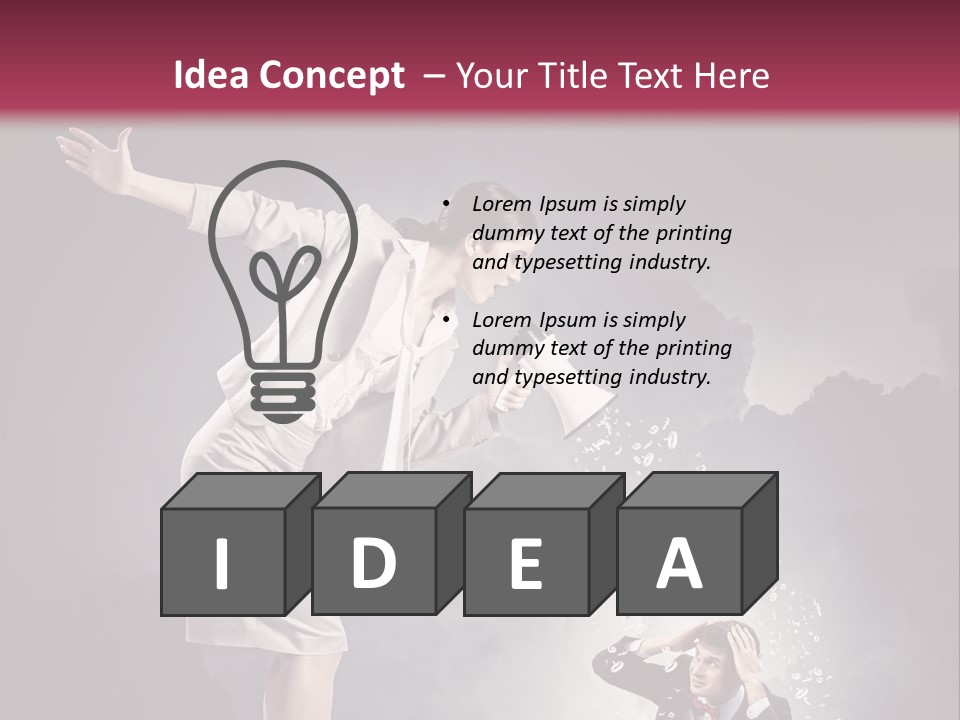 Fear Angry Afraid PowerPoint Template