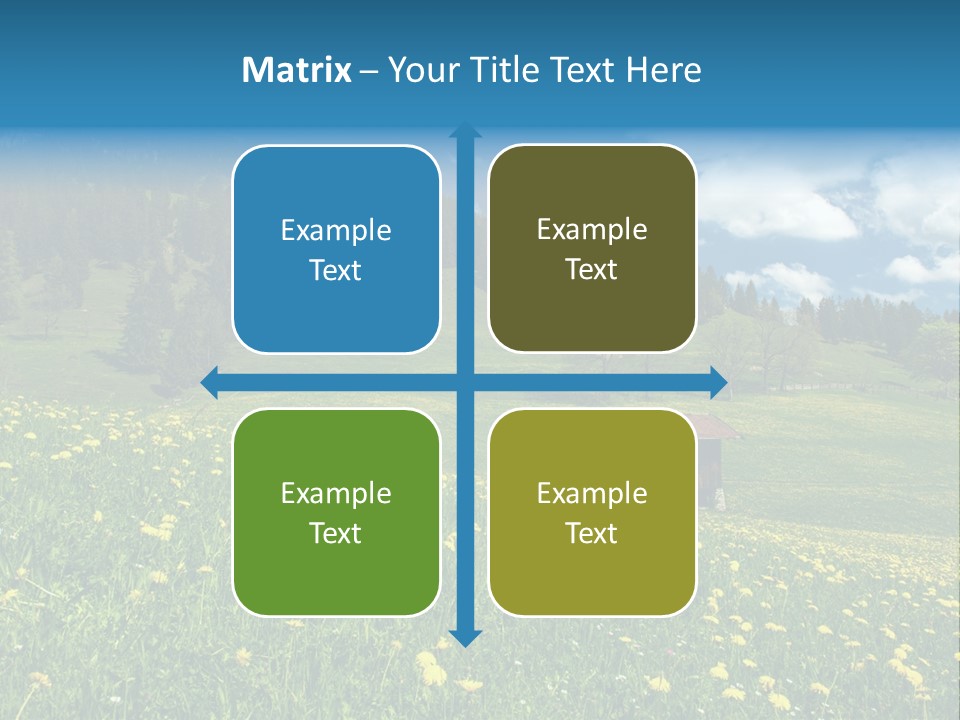Countryside Nature Hike PowerPoint Template