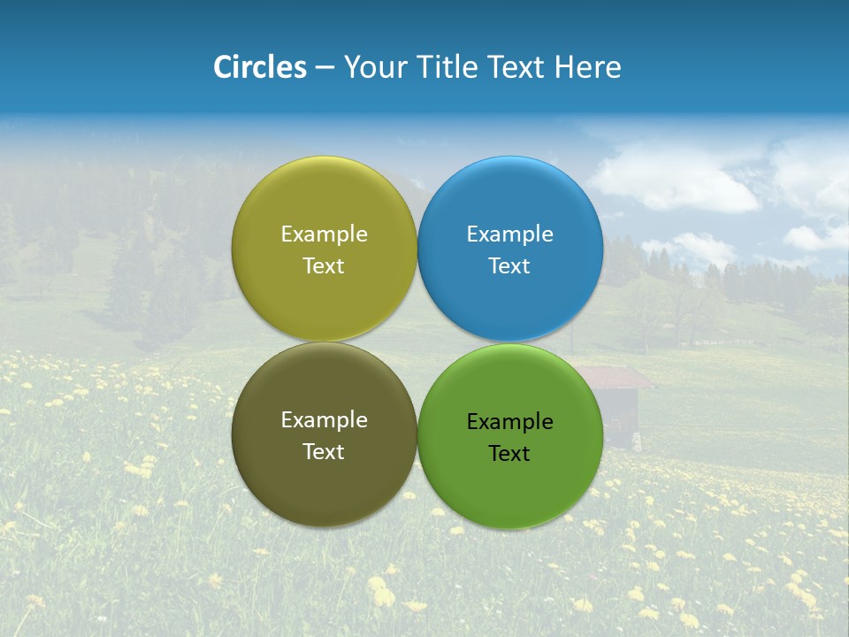 Countryside Nature Hike PowerPoint Template