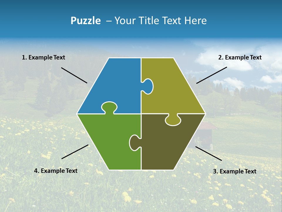 Countryside Nature Hike PowerPoint Template