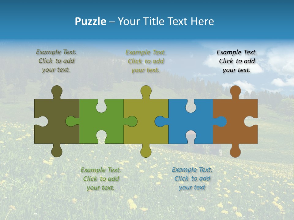 Countryside Nature Hike PowerPoint Template