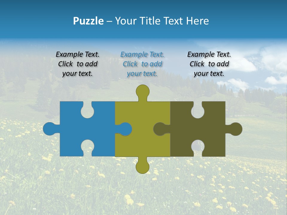 Countryside Nature Hike PowerPoint Template