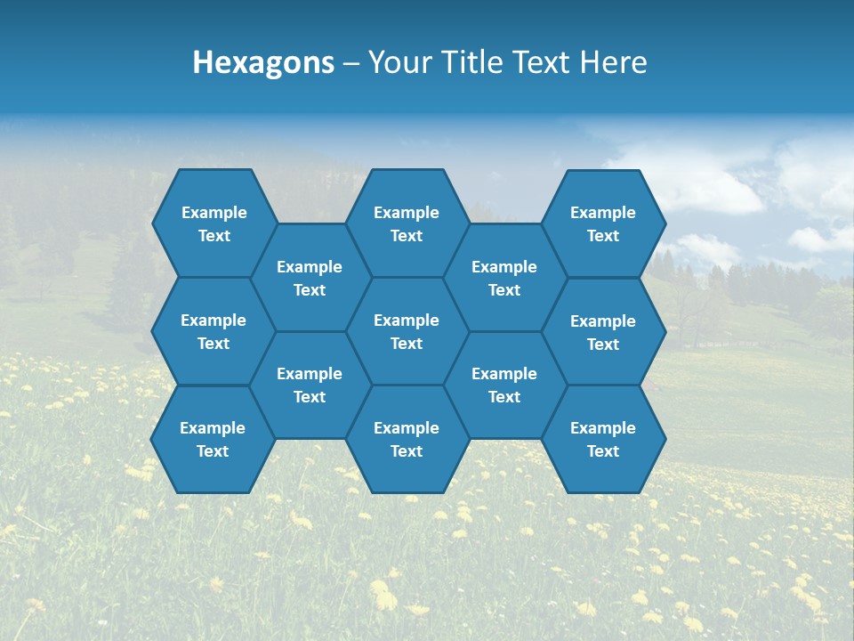 Countryside Nature Hike PowerPoint Template